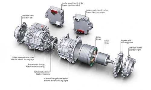 Audi e-tron Electric engine